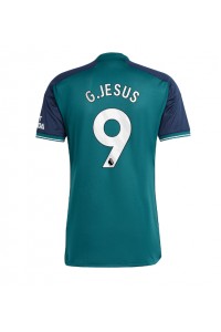 Fotbalové Dres Arsenal Gabriel Jesus #9 Třetí Oblečení 2023-24 Krátký Rukáv